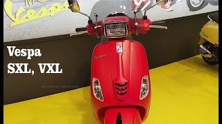 Piaggio Vespa SXL 150 BS6 Vespa Vxl BS6 Price Mileage Walkaround Review In Hindi [upl. by Tawsha]