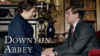 Mrs Hughes Comforts Tom Branson  Downton Abbey [upl. by Huai]