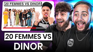 ON REACT À DINOR VS 20 FEMMES AVEC BYILHAN [upl. by Stortz137]