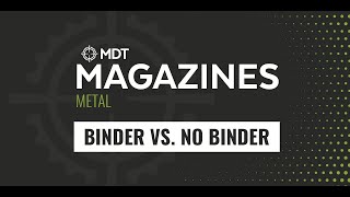 MDT  The Difference between Magazine with Binder Plate and Without Binder Plate [upl. by Eneryt]