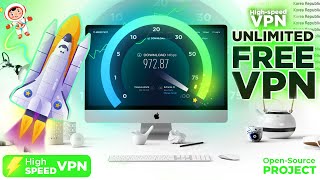 Highspeed Unlimited VPN BrowsingDownloading For Free in PC [upl. by Weinberg477]