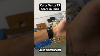 Coros Vertix 2S Space Black in India [upl. by Yendyc]