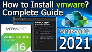 How to Install VMware Workstation Player on Windows 10  2021 Update  Complete Step by Step Guide [upl. by Akcira]