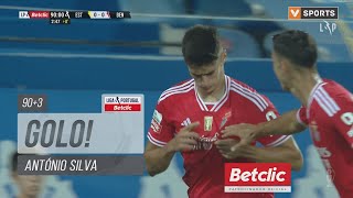 Golo António Silva Estoril Praia 01 Benfica Liga 2324 8 [upl. by Nniroc]