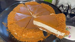 Ëmbelsirë me Biskota🤩 Receta 10minutëshe që do t’ju kënaqë me shije Lotus Cheesecake Recipe😋 [upl. by Silas]