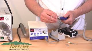 How To Change Bits in a Micro Motor Handpiece  TreelineUSAcom [upl. by Ycul192]