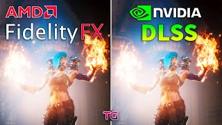 FidelityFX vs DLSS  Graphics and Performance Comparison [upl. by Macpherson]