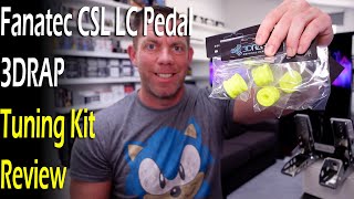 Fanatec CSL Load Cell Brake Pedal Tuning Kit From 3DRAP Review [upl. by Cofsky]