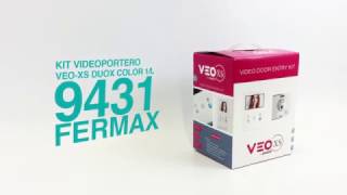 Kit Videoportero VEOXS DUOX COLOR 1L 9431 de Fermax [upl. by Sidwell]