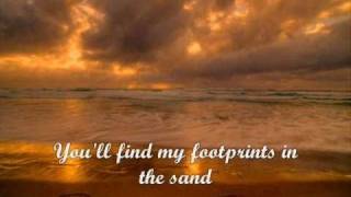 Leona Lewis footprints in the sand Lyrics [upl. by Alinoel]