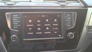 CarNet amp AppConnect im neuen VW Touran [upl. by Releyks]