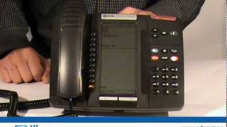 EDV Mitel 5320 IP Phone Tutorial  Features Manage Calls and Call Forwarding [upl. by Marika]