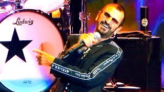 Photograph  Ringo Starr  Fraze Pavilion Kettering OH Sep 11 2018 Starkey  Harrison Song [upl. by Enawd387]