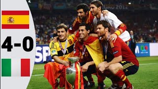 Spain 40 Italy Euro Cup Final2012Excellent Higlights and goals [upl. by Egag121]