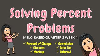 SOLVING PERCENT PROBLEMS  GRADE 6 [upl. by Jacobs]