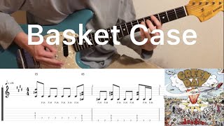 Green Day  Basket Case guitar cover with tabs amp chords [upl. by Darra808]