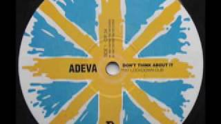 SPEED GARAGE  ADEVA  DONT THINK ABOUT IT  187 Lockdown Dub [upl. by Adela]