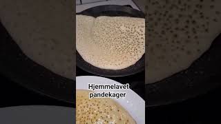 hjemmelavet pandekager amazing denmark family asmr pandekager [upl. by Akcirderf]