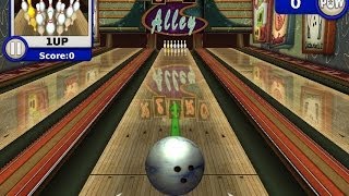 Gutterball Golden Pin Bowling Game Online [upl. by Anaira]