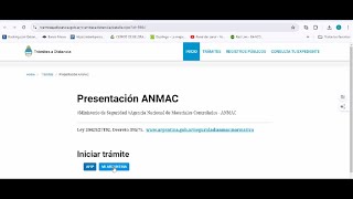 TRAMITES DIGITALES ANMAC  Cómo usar Trámites A Distancia y Mi Anmac Qué trámites podemos hacer [upl. by Ailla]