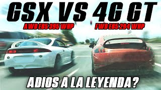 Mitsubishi Eclipse GSX vs 4g Eclipse GT [upl. by Naesad]