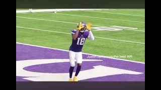 Justin Jefferson best WR [upl. by Sillyhp]