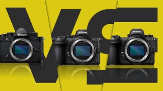 Nikon Z5 vs Z f vs Z6 II [upl. by Carl]