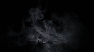 Smoke in a black background Free HD video footage [upl. by Dellora]