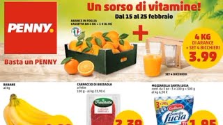 VOLANTINO  ANTEPRIMA⚠️ PENNY 🛒 DAL 12 AL 25 FEBBRAIO 2024 TANTI♡VOLANTINI [upl. by Scrivens108]