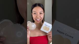 Flancci Nipple Covers Review and Try On [upl. by Atiuqehc]