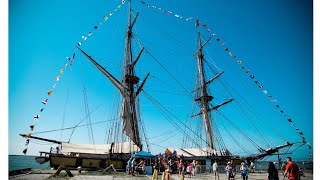 WATCH  Tall Ships Festival starts today in Cleveland [upl. by Anilad]