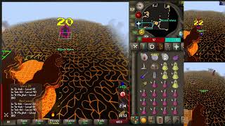 3x alt TorvaMage to semi AFK Fire Capes Multiloggin strat [upl. by Adlei990]