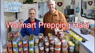 Walmart Prepping Haul [upl. by Fortna]