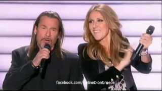 Celine Dion amp Florent Pagny  Jirai où tu iras Le Grand Show  France 2  241112 [upl. by Aicia]