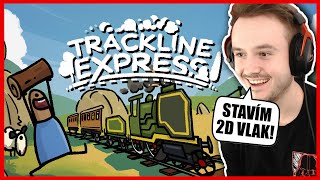 STAVÍM 2D VLAK Z PAPÍRU😂🚂 Trackline Express [upl. by Hesoj852]