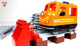 LEGO Train Crash and Derailment Compilation  4 [upl. by Irihs266]