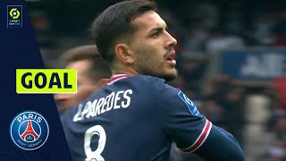 Goal Leandro PAREDES 61  PSG PARIS SAINTGERMAIN  FC GIRONDINS DE BORDEAUX 30 2122 [upl. by Alita5]