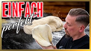 Pizzateig frische Hefe Blech Grundrezept Pizzateig frische Hefe [upl. by Aeriel]