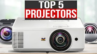 TOP 5 Best Home Theater Projector 2023 [upl. by An]