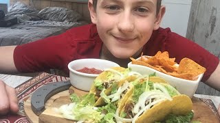 ASMR eating tacos 🌮eating sounds lovely ASMR s [upl. by Eitten]