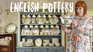 My obsession with ENGLISH POTTERY EMMA BRIDGEWATER amp BURLEIGH in Stoke on Trent [upl. by Olwena]