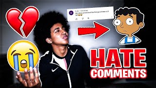 REACTING TO HATE COMMENTS [upl. by Pippo]