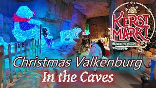 Europes Biggest Underground Christmas Market  Valkenburg 2023 Netherlands [upl. by Bernat]