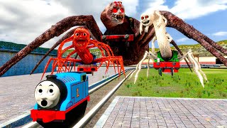 Building a Thomas Train Chased By Cursed Douglas Train And Cursed Donalt Train in Garrys Mod [upl. by Yrrak266]