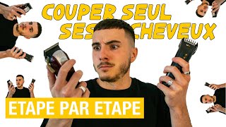 Comment se couper seul les cheveux  SPECIAL CONFINEMENT  Etape par Etape [upl. by Aihsas]