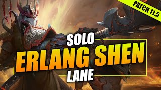 The HARD CARRY Warrior  SMITE Solo ERLANG SHEN [upl. by Helge]