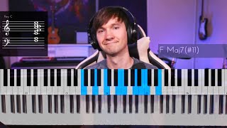 Light Up MIDI Piano Keys  Chord Names with Chordie App  Customize the Layout in OBS [upl. by Thgirw]