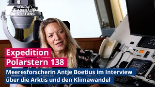 Expedition Polarstern Meeresforscherin Antje Boetius im Interview über die Arktis amp den Klimawandel [upl. by Freida]