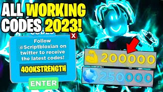 NEW ALL WORKING CODES FOR MUSCLE LEGENDS IN 2023 AUGUST ROBLOX MUSCLE LEGENDS CODES [upl. by Fries758]