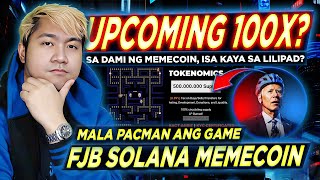 UPCOMING 100X  FJB Memecoin Solana Review Tagalog Goods ba [upl. by Naida633]